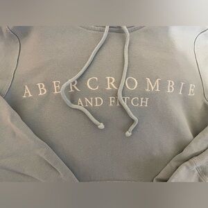 Abercrombie & Fitch Light Blue Hoodie